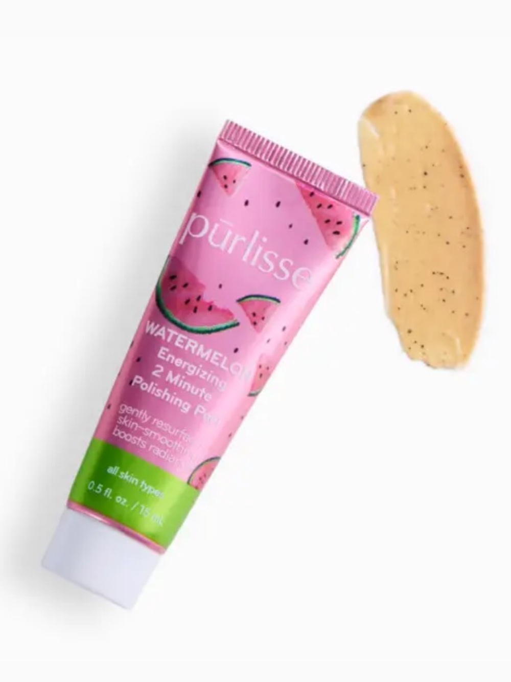 Purlisse WATERMELON 2-MINUTE POLISHING PEEL Mini 15ml BRAND NEW/SEALED